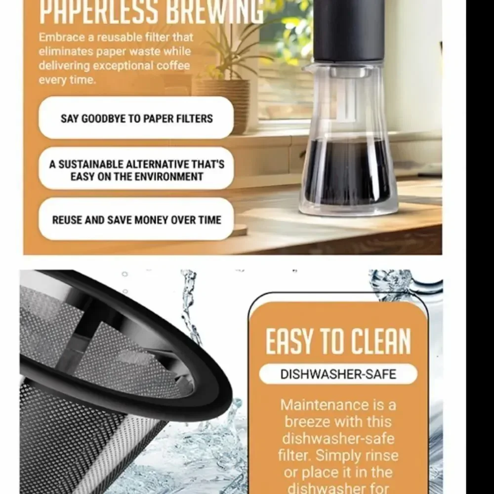 Stainless Steel Mesh Coffee Filter